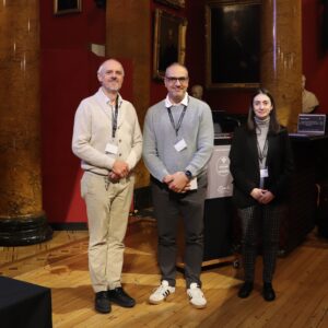 Stathis Varzakis awarded first place for his presentation